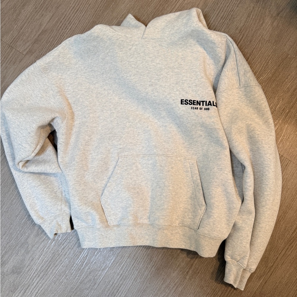Essentials Light Gray Hoodie